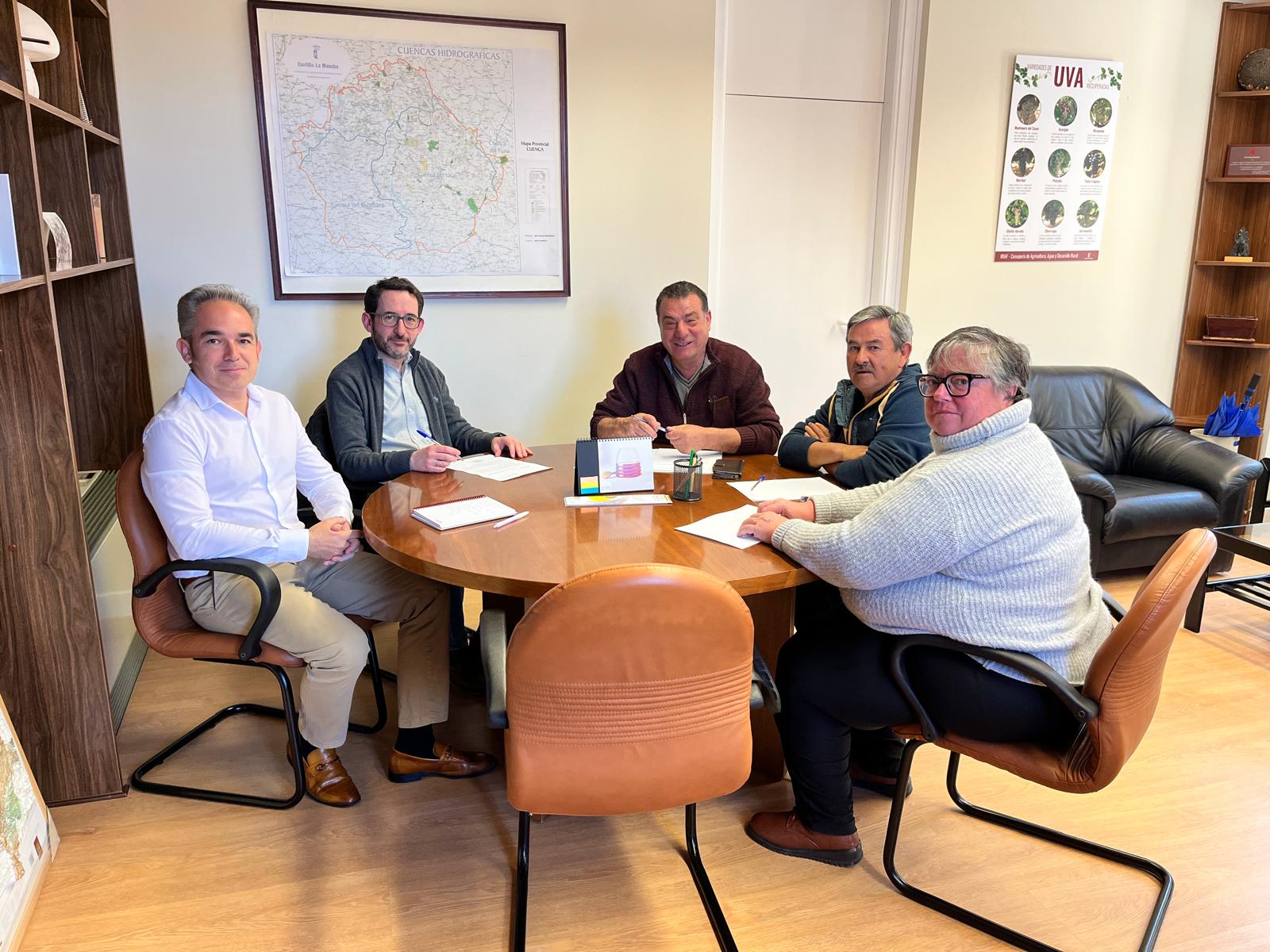 Reunión con Delegado Provincial